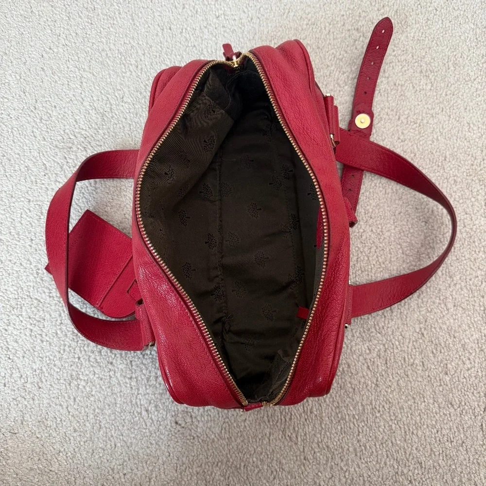 Authentic Mulberry Mabel Bag, red leather - Picture 13 of 13